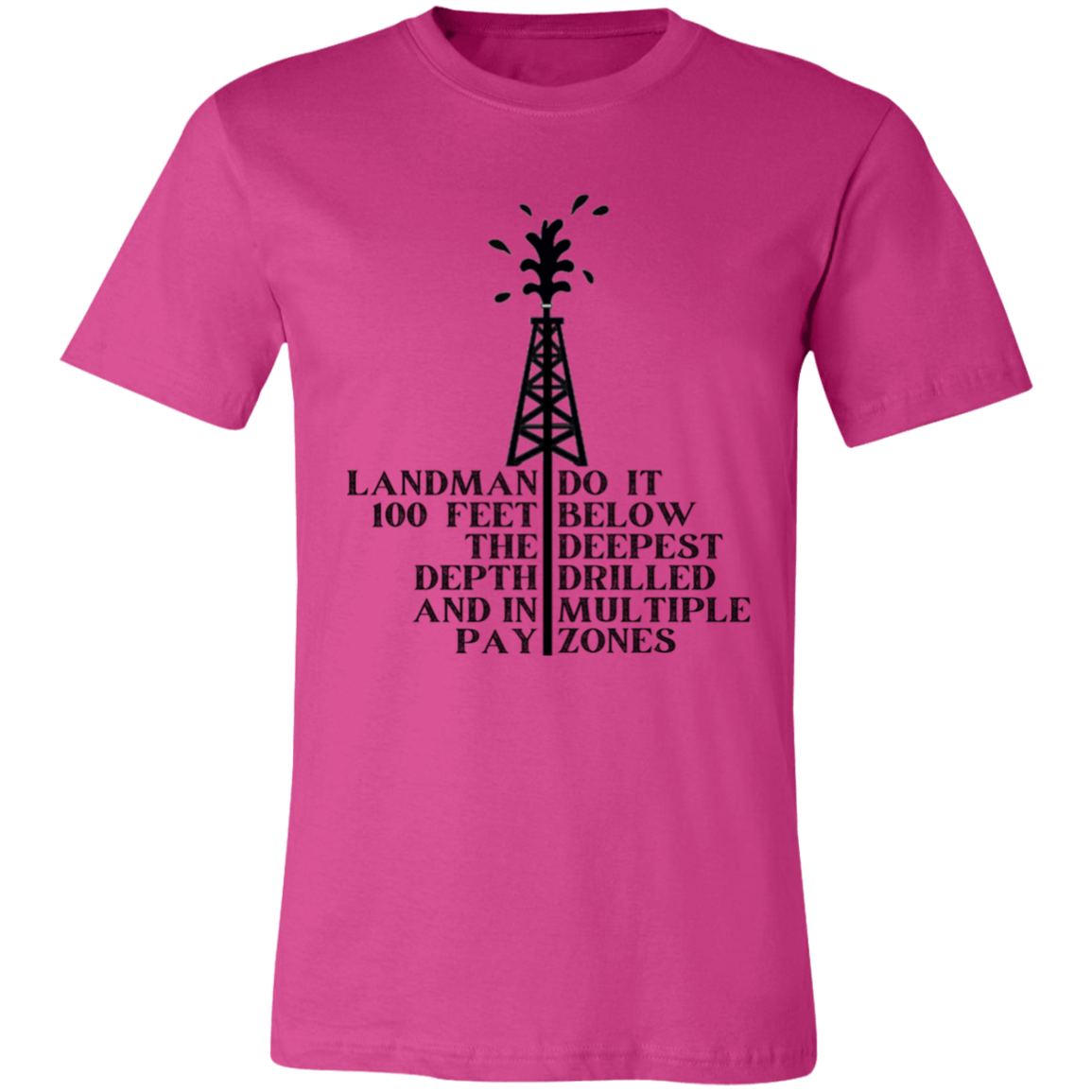 Landman Drilling Funny T-Shirt